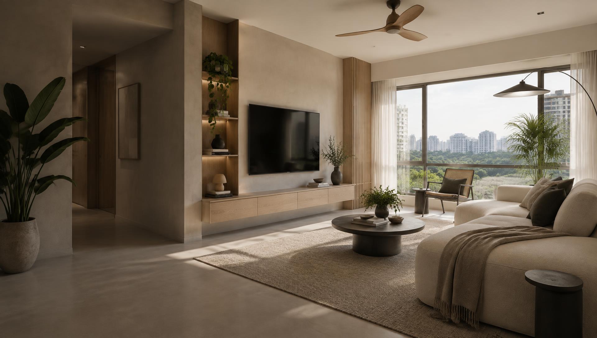 Japandi HDB interior design concept